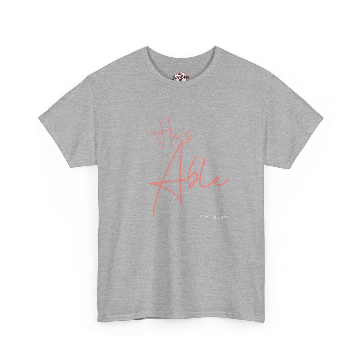 "He's Able" Women's Inspirational T-Shirt