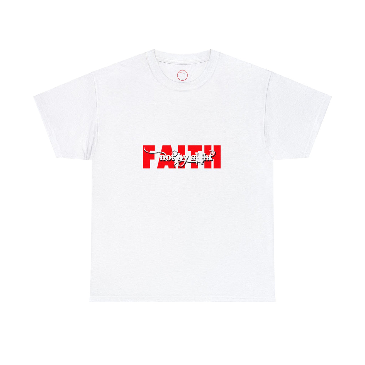Walk by Faith Unisex Heavy Cotton Tee