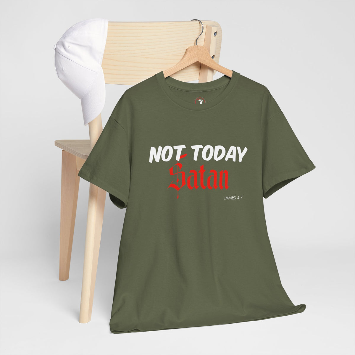 Not Today Satan Unisex Tee