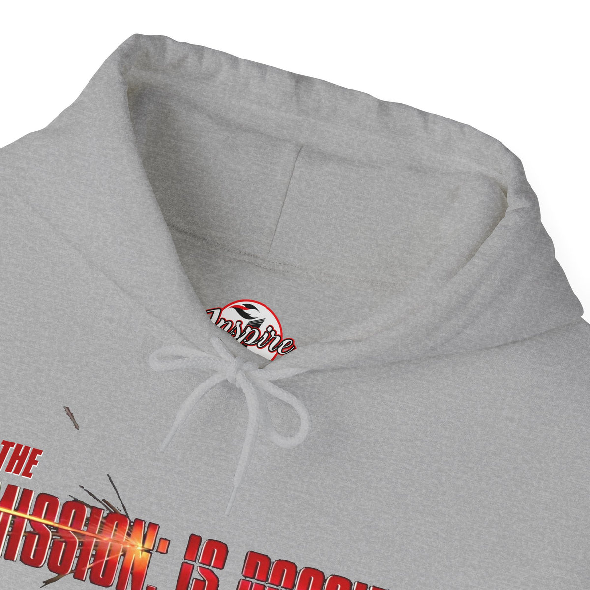 "The Mission is Possible" Motivational Pullover Hoodie