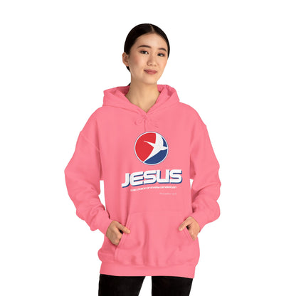 Jesus The Choice Logo Hoodie — Unisex Faith Pullover Hoodie