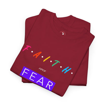 Faith Over Fear Series One Unisex Heavy Cotton Tee