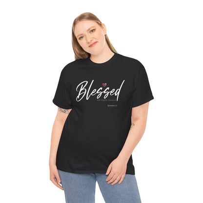 "Blessed" Women's Inspirational Graphic T‑Shirt