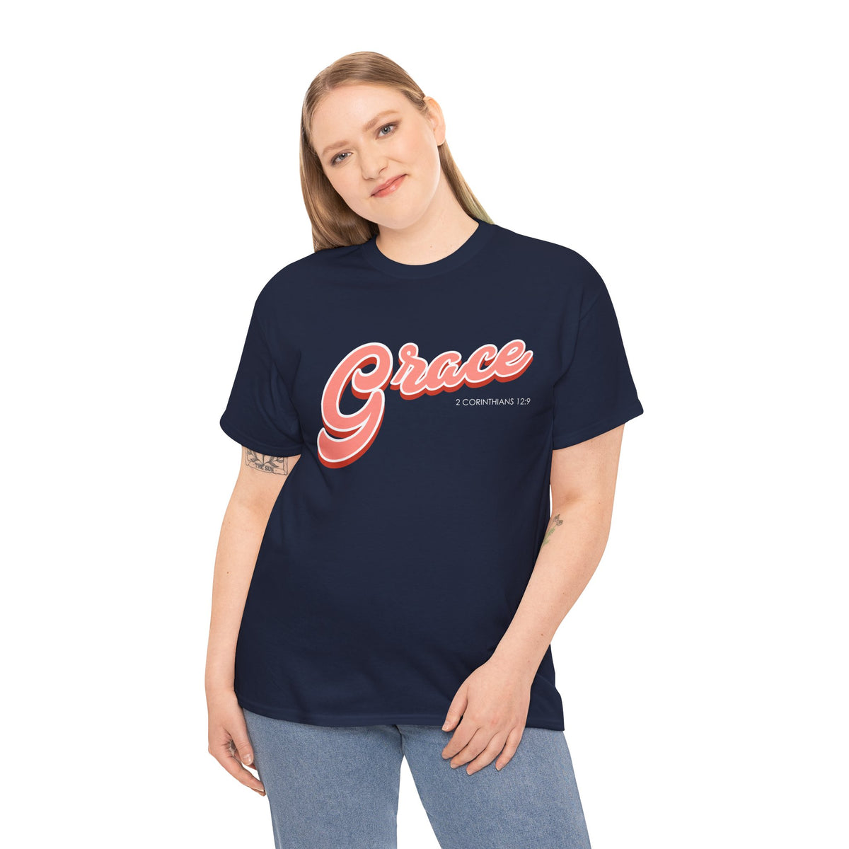 Grace Script Women's Graphic T‑Shirt