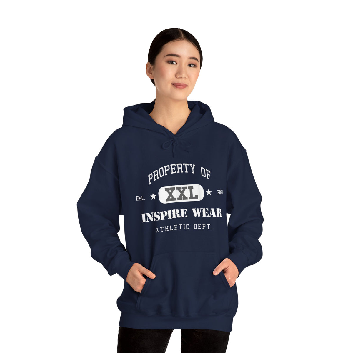 Inspire Wear Athletic Unisex Heavy Blend™ Hooded Sweatshirt