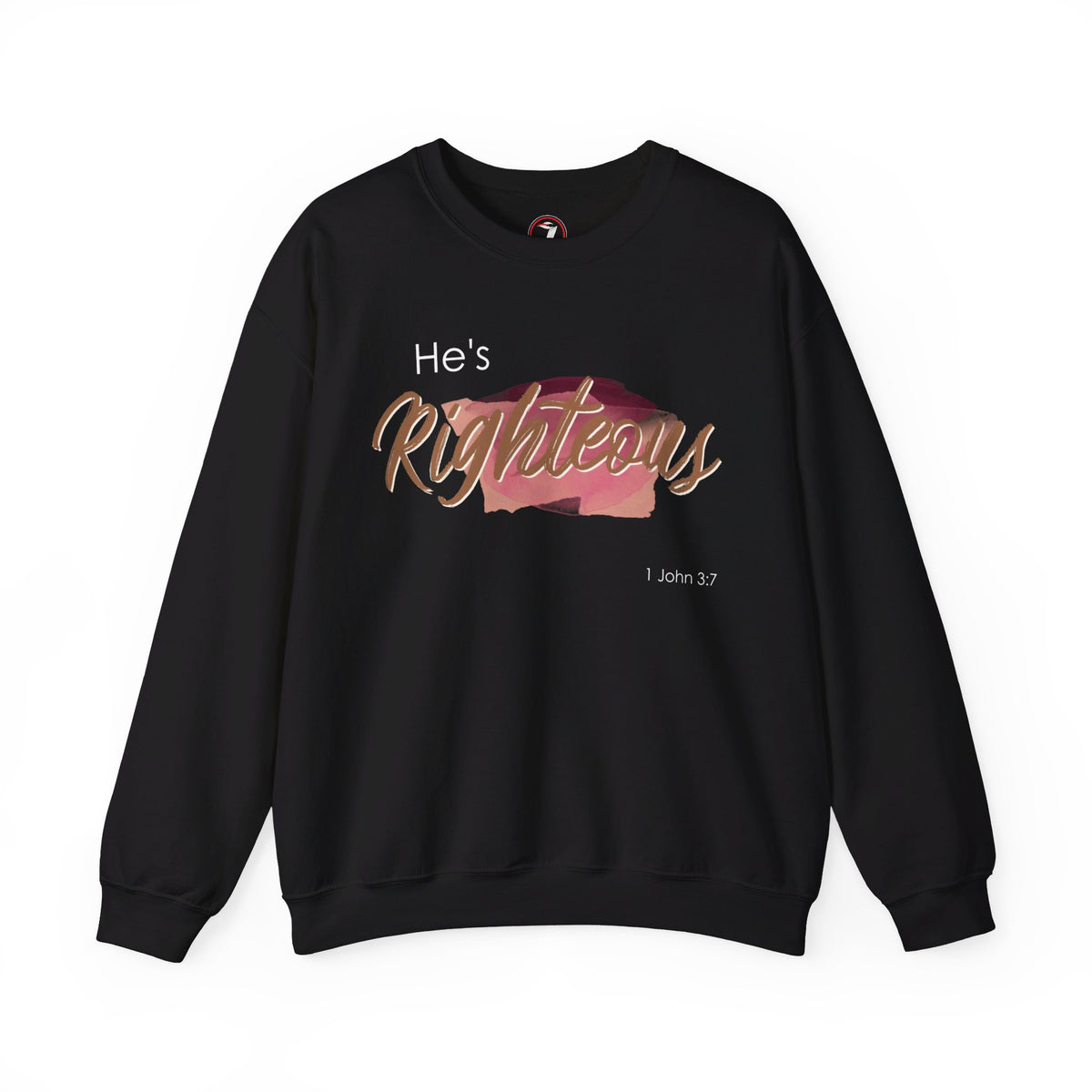 He's Righteous Unisex Heavy Blend™ Crewneck Sweatshirt