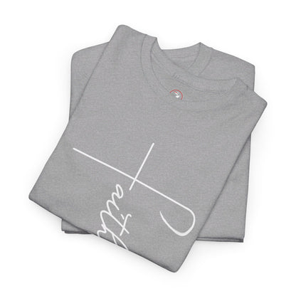 Faithful Fancy Script Unisex Heavy Cotton Tee