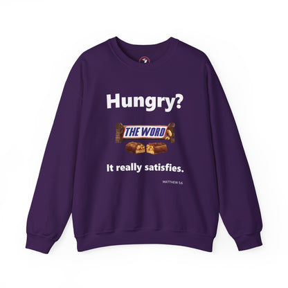 Hungry for the Word Unisex Heavy Blend™ Crewneck Sweatshirt