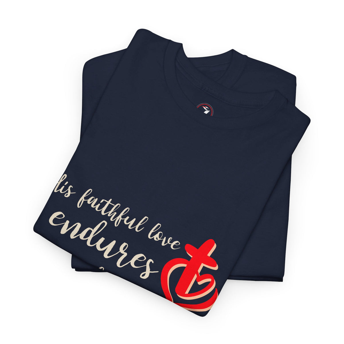 His Faithful Love Unisex Heavy Cotton Tee