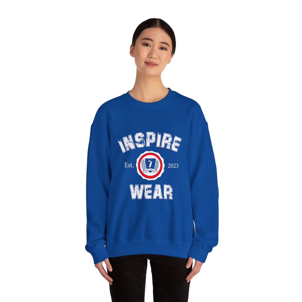Inspire Wear Collegiate Unisex Heavy Blend™ Crewneck Sweatshirt