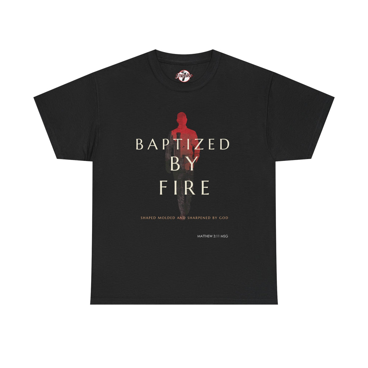 Baptized by Fire Unisex Heavy Cotton Tee