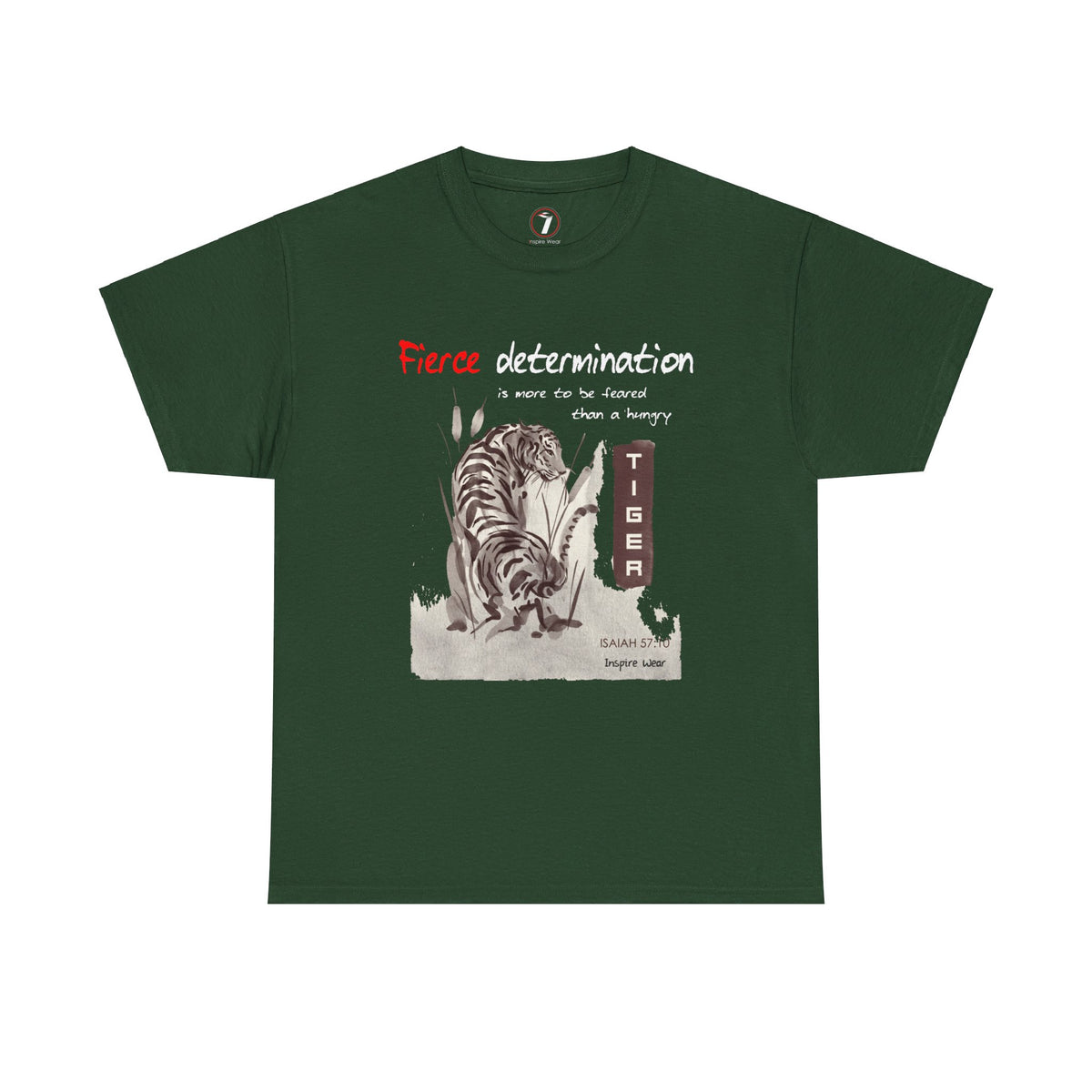 Fierce Determination Unisex Heavy Cotton Tee
