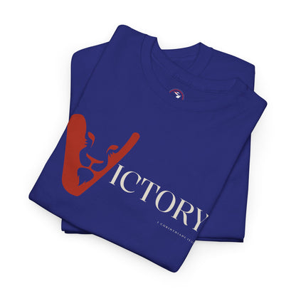 Victory in Jesus Unisex Heavy Cotton Tee