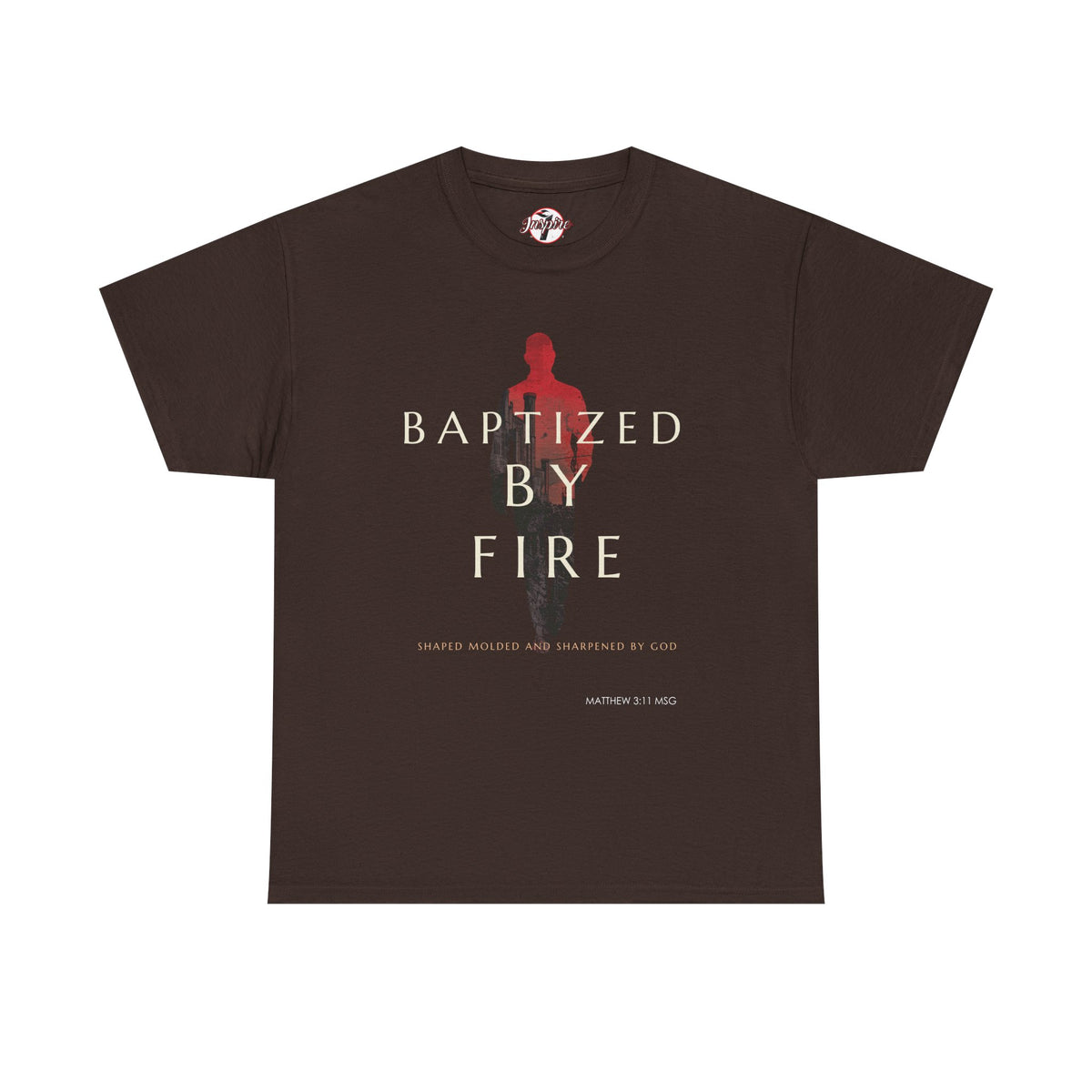 Baptized by Fire Unisex Heavy Cotton Tee