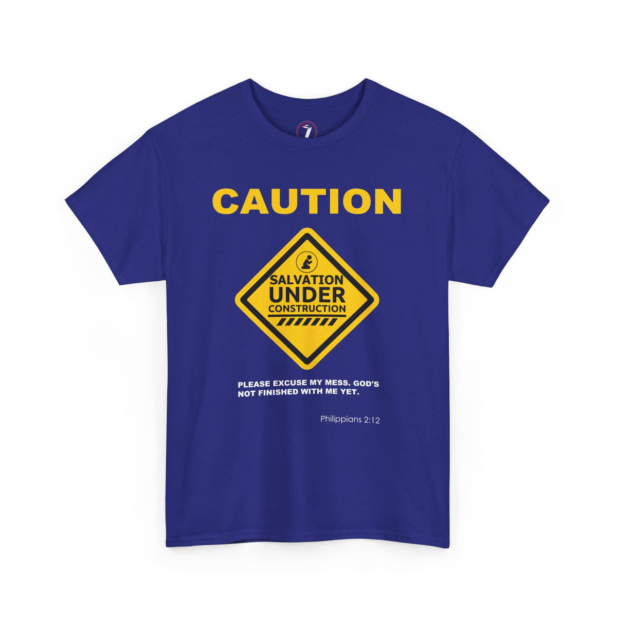 Salvation Under Construction Unisex Heavy Cotton Tee