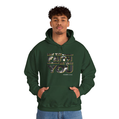 "May the Faith Be With You" Inspirational Pullover Hoodie