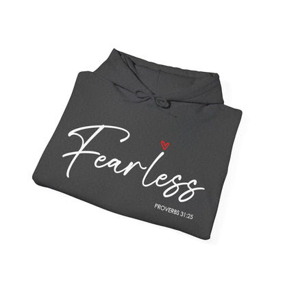 "Fearless" Inspirational Pullover Hoodie