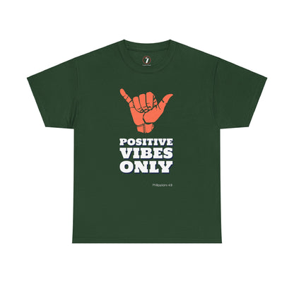 Positive Vibes Unisex Heavy Cotton Tee