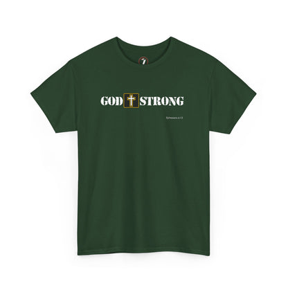 God Strong Unisex Heavy Cotton Tee