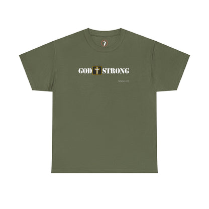 God Strong Unisex Heavy Cotton Tee