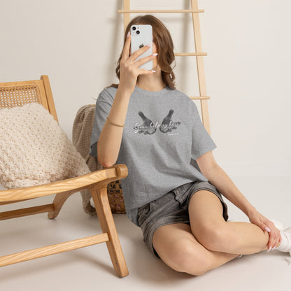 "Your Help Is Here" Women's Crewneck Graphic T-Shirt