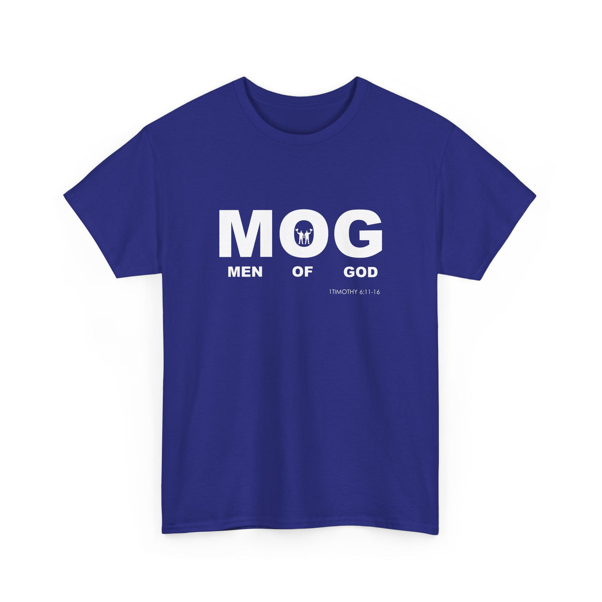 "MOG" Men of God Faith Based Graphic T-Shirt - Unisex Heavy Cotton Tee