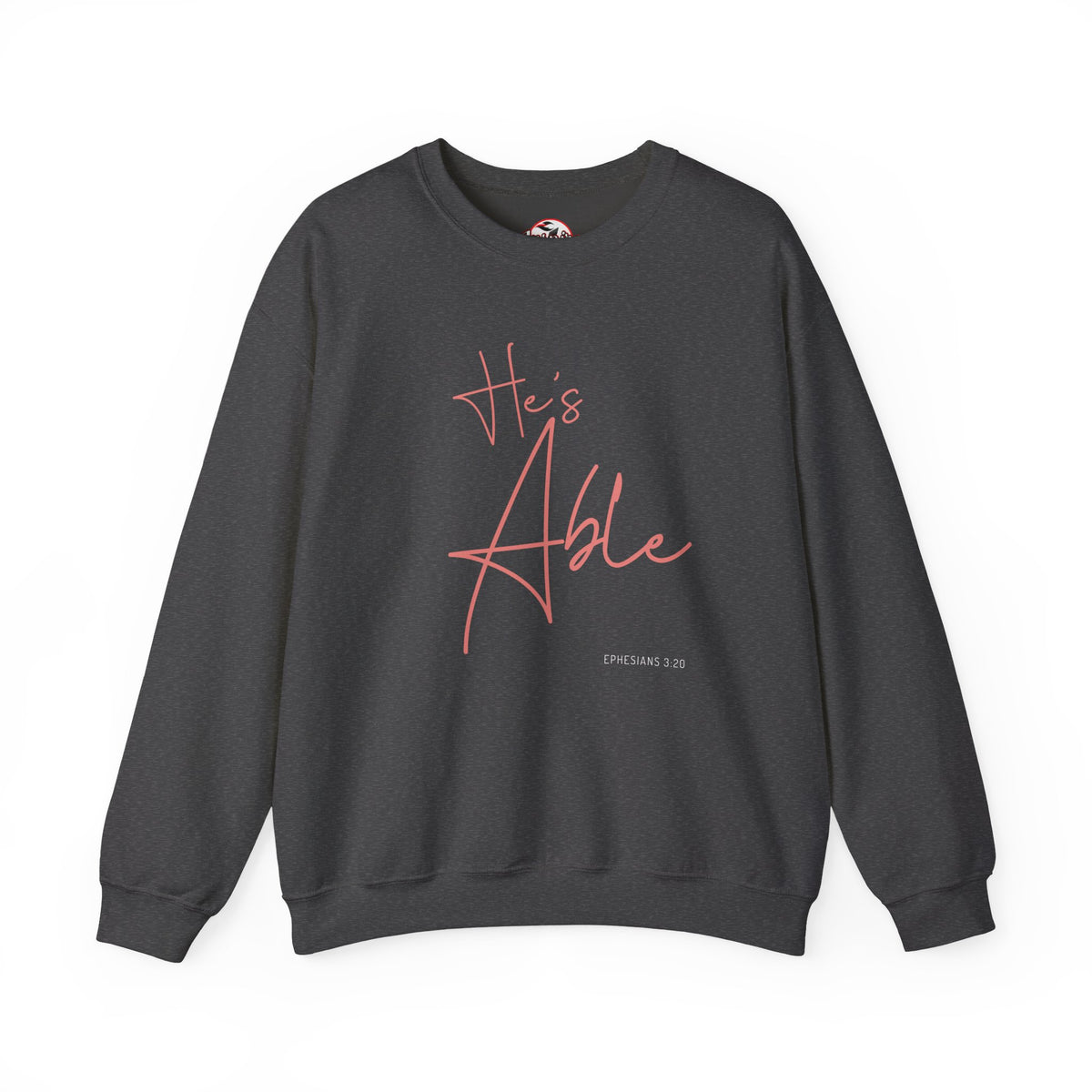 "He's Able" Women's Inspirational Crewneck Sweatshirt
