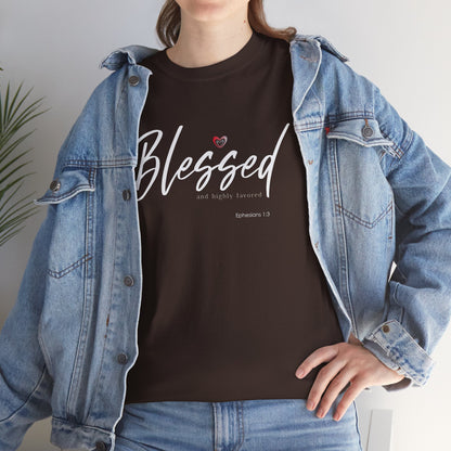 "Blessed" Women's Inspirational Graphic T‑Shirt