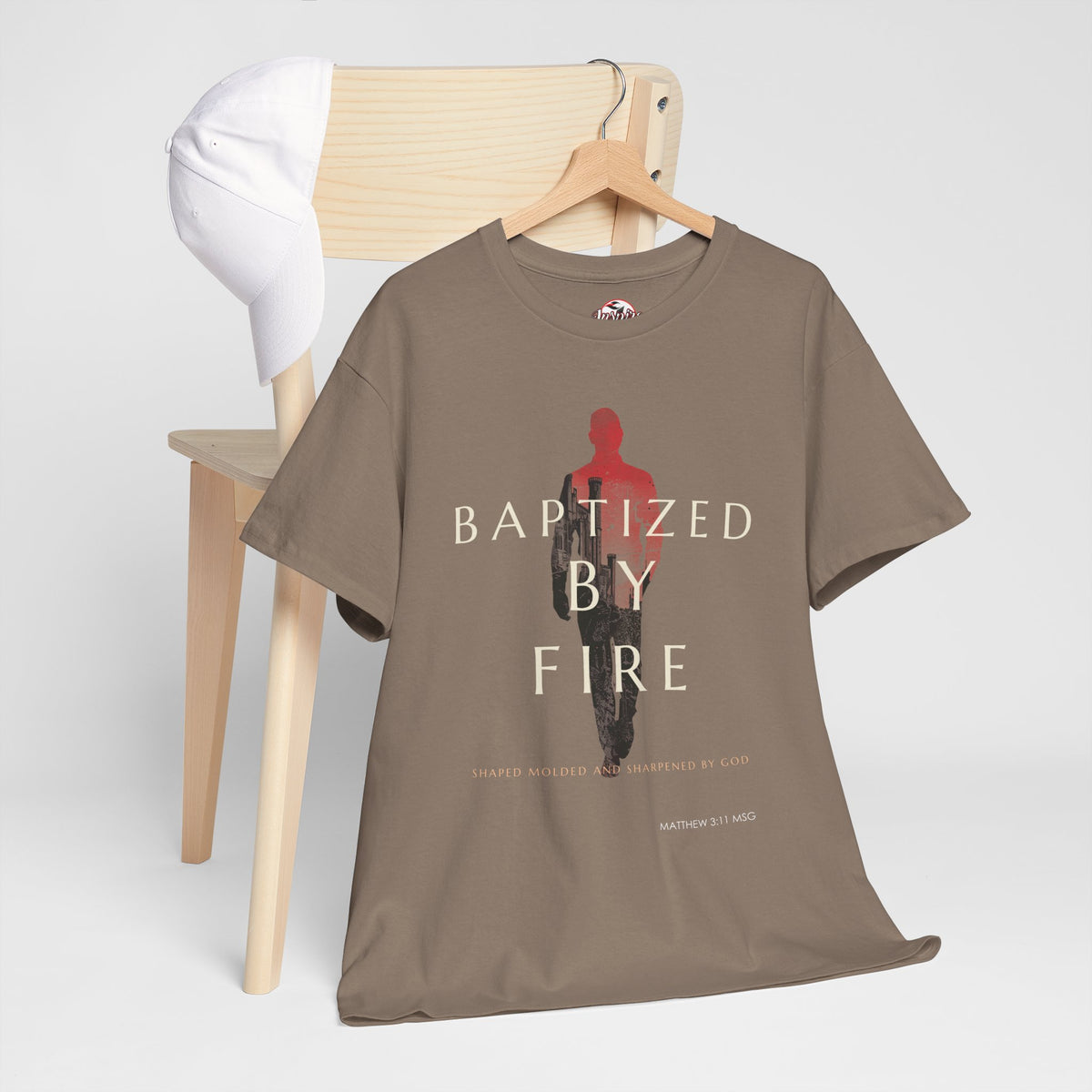 Baptized by Fire Unisex Heavy Cotton Tee