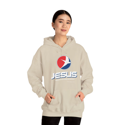 Jesus The Choice Logo Hoodie — Unisex Faith Pullover Hoodie