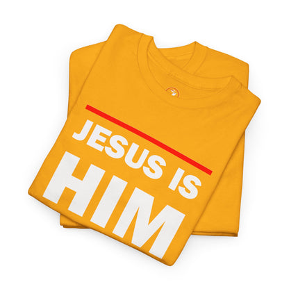 Jesus is Him Unisex Heavy Cotton Tee