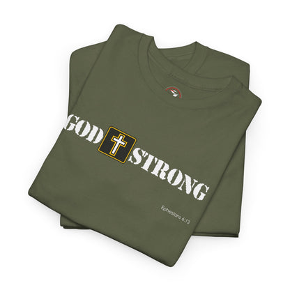 God Strong Unisex Heavy Cotton Tee