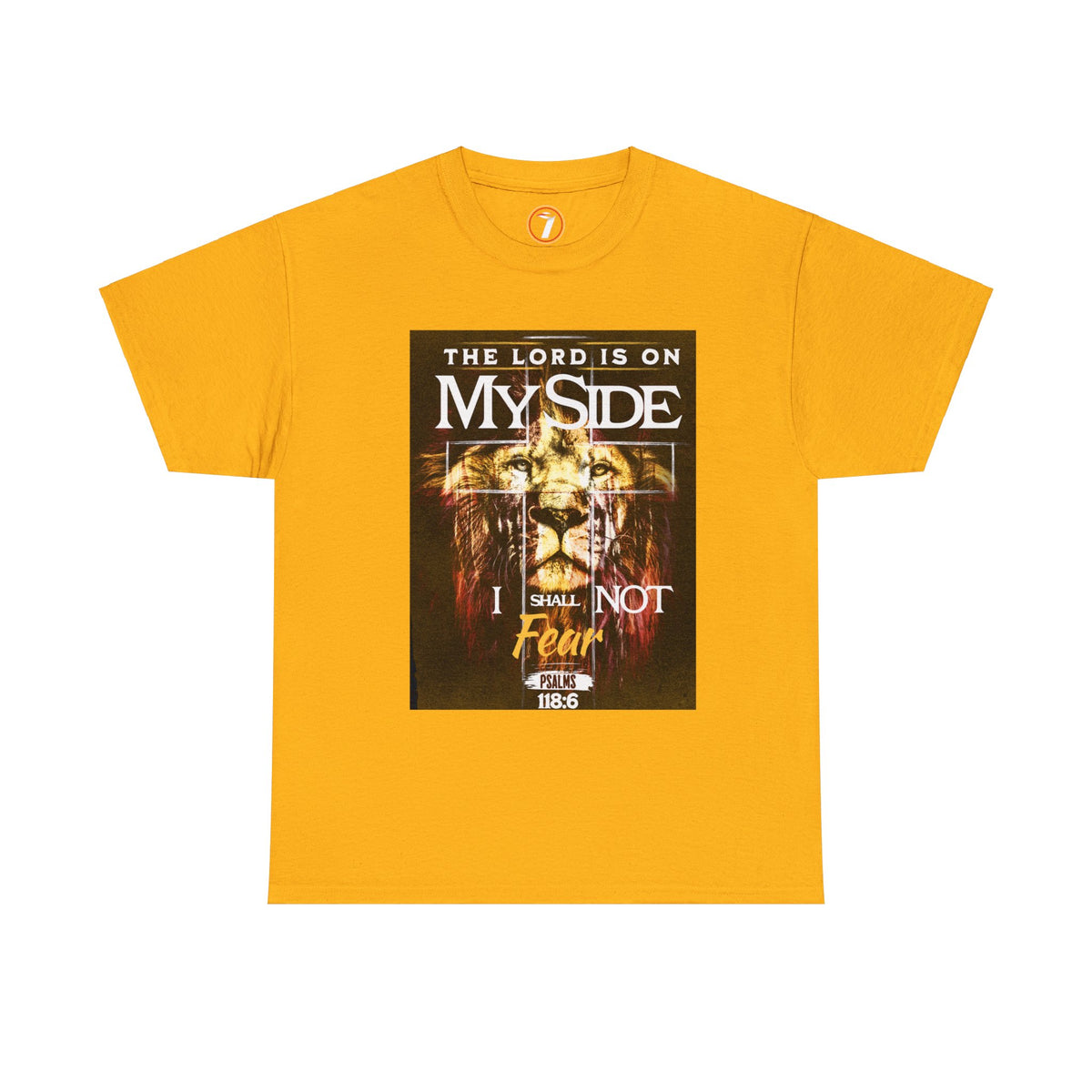 Lord on My Side Unisex Heavy Cotton Tee