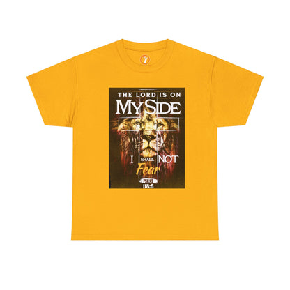 Lord on My Side Unisex Heavy Cotton Tee