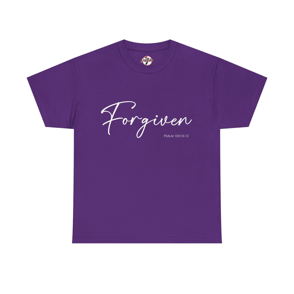 "Forgiven" Womens Christian Faith T-Shirt