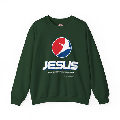 "Jesus: The Choice of Every Generation" Unisex Crewneck Sweatshirt