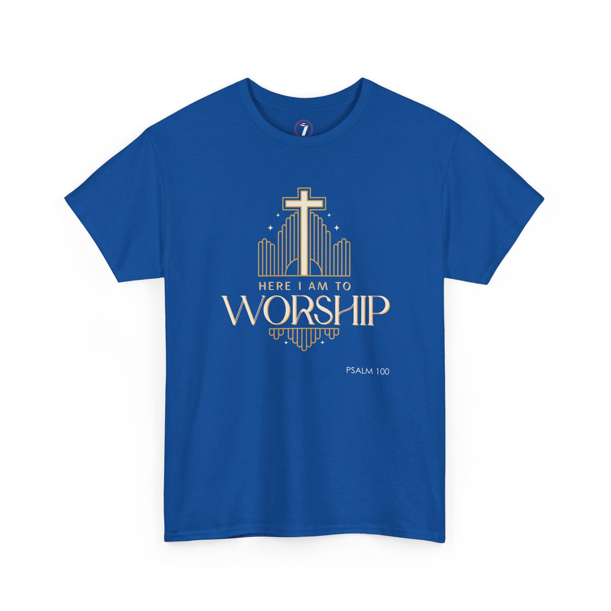Here I am to Worship Unisex Heavy Cotton Tee