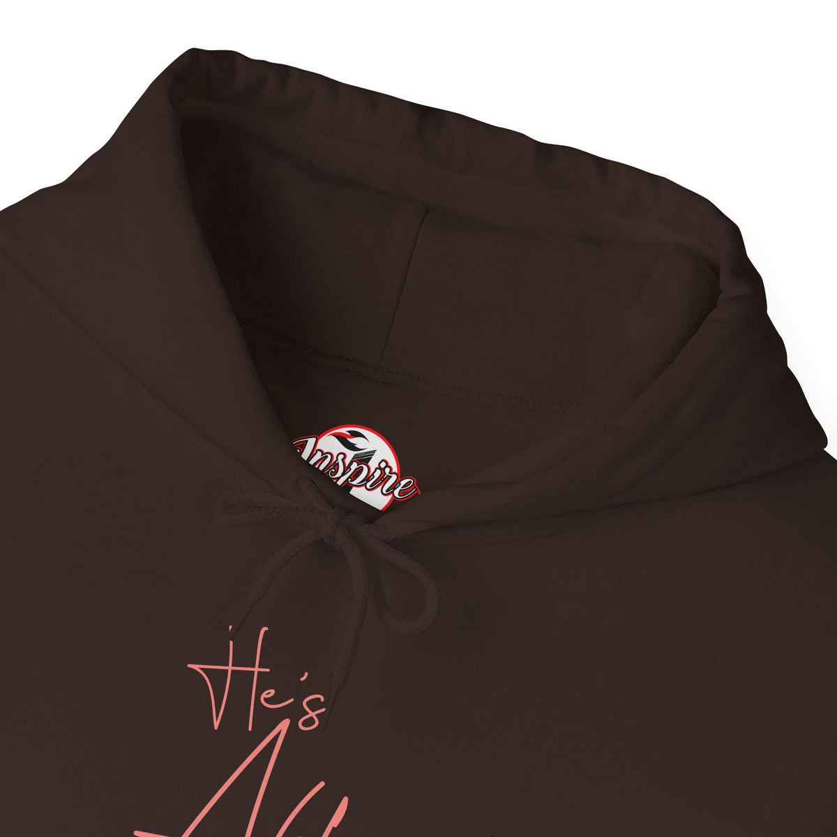 "He’s Able" Faith-Inspired Women's Pullover Hoodie