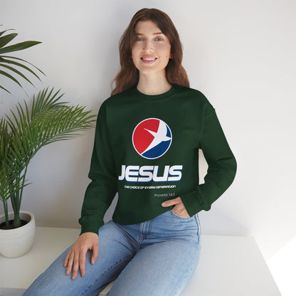 "Jesus: The Choice of Every Generation" Unisex Crewneck Sweatshirt