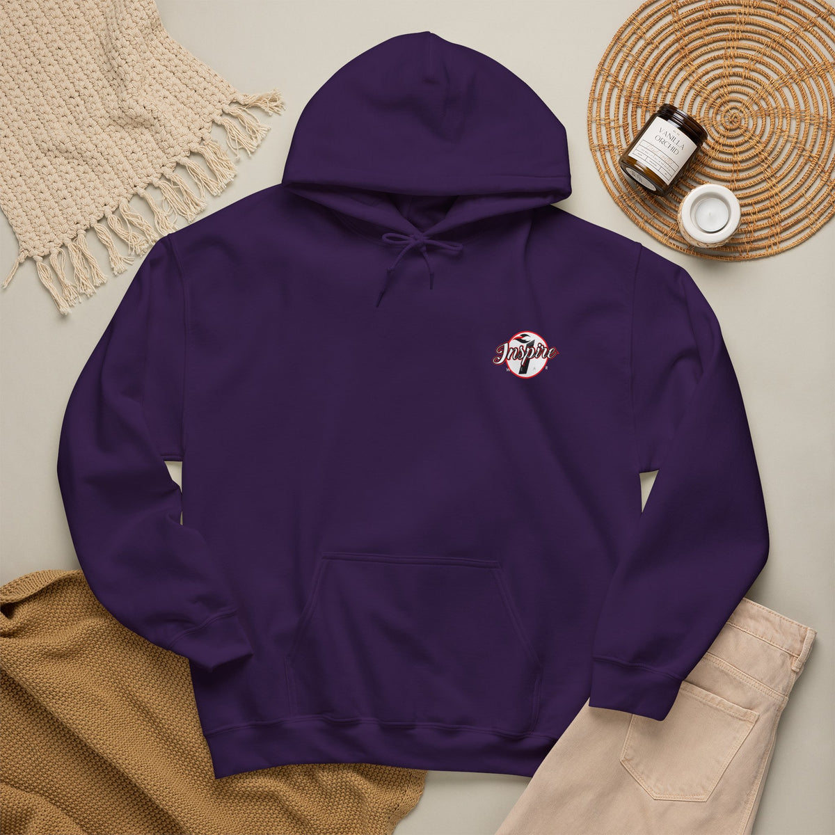 "Grind" Motivational Unisex Pullover Hoodie