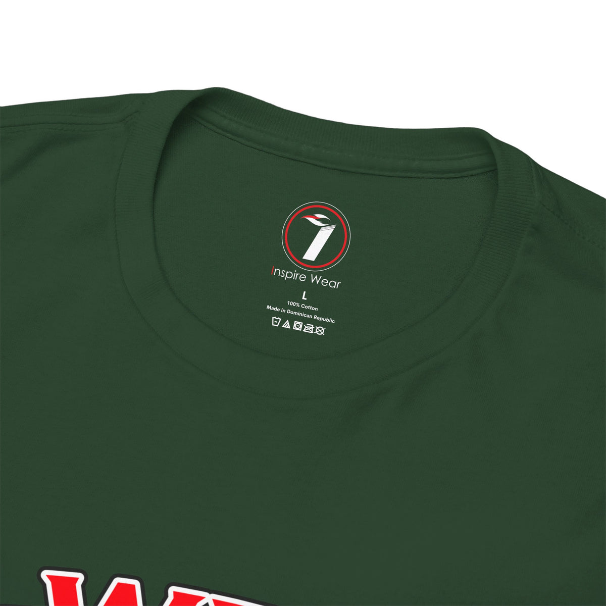 Inspire Wear Collegiate Unisex Heavy Cotton Tee
