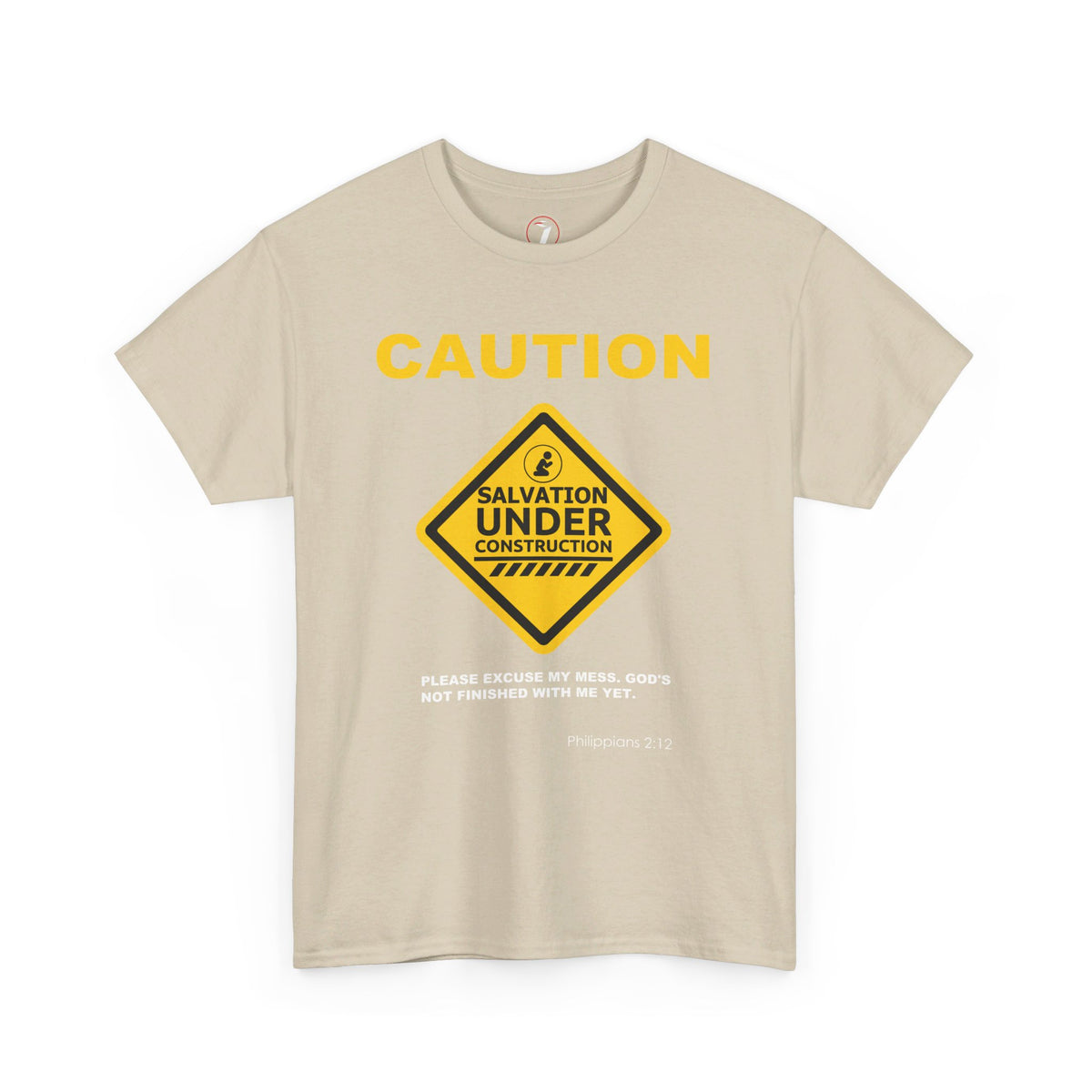 Salvation Under Construction Unisex Heavy Cotton Tee