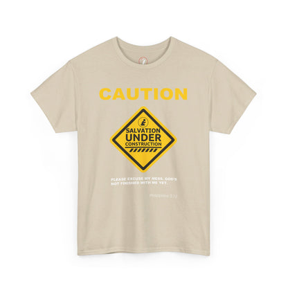 Salvation Under Construction Unisex Heavy Cotton Tee