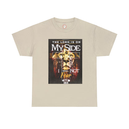 Lord on My Side Unisex Heavy Cotton Tee