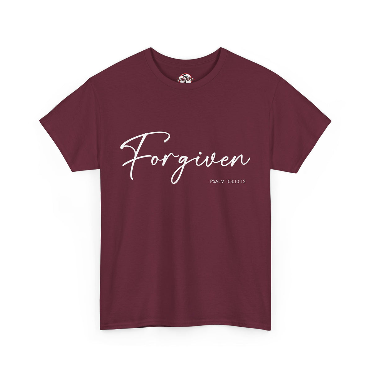 "Forgiven" Womens Christian Faith T-Shirt