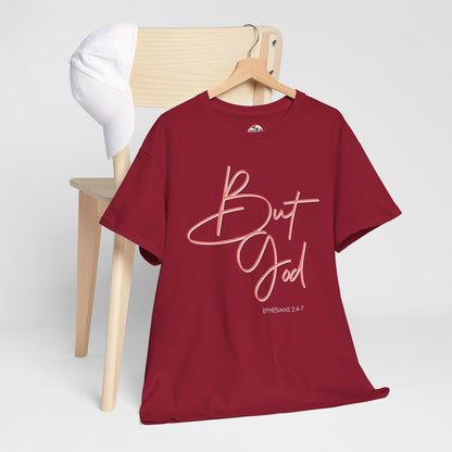 "But God" Womens Christian Faith Graphic Tee