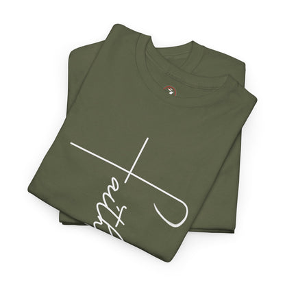 Faithful Fancy Script Unisex Heavy Cotton Tee
