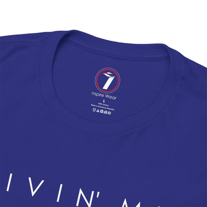 Livin' My Blessed Life Unisex Heavy Cotton Tee