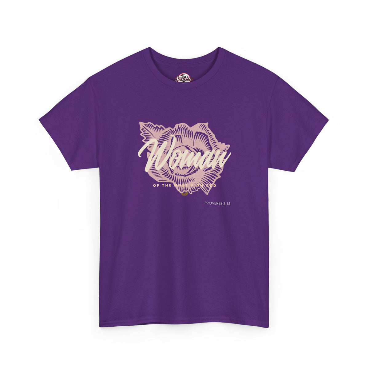 Woman of the Most High God Women's Heavy Cotton Tee
