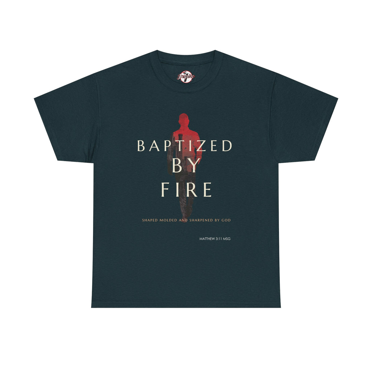 Baptized by Fire Unisex Heavy Cotton Tee